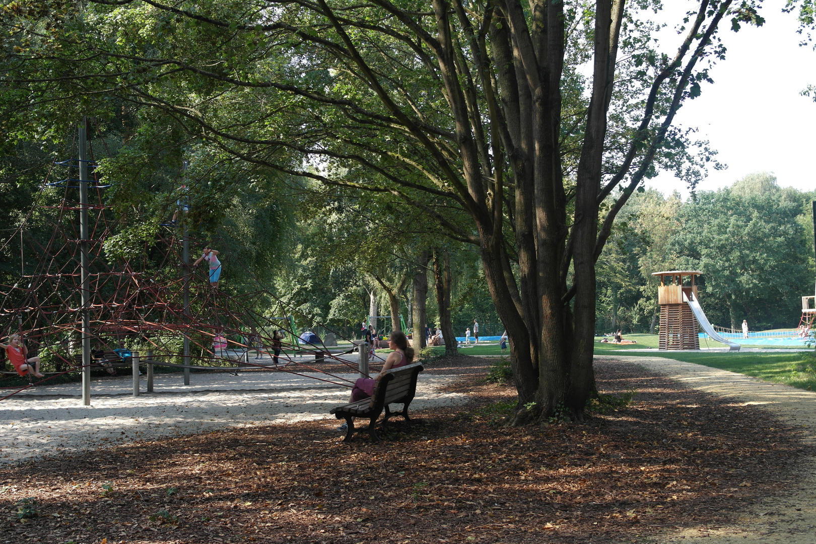 Toller Familien-Spielplatz Schloßpark Tegel