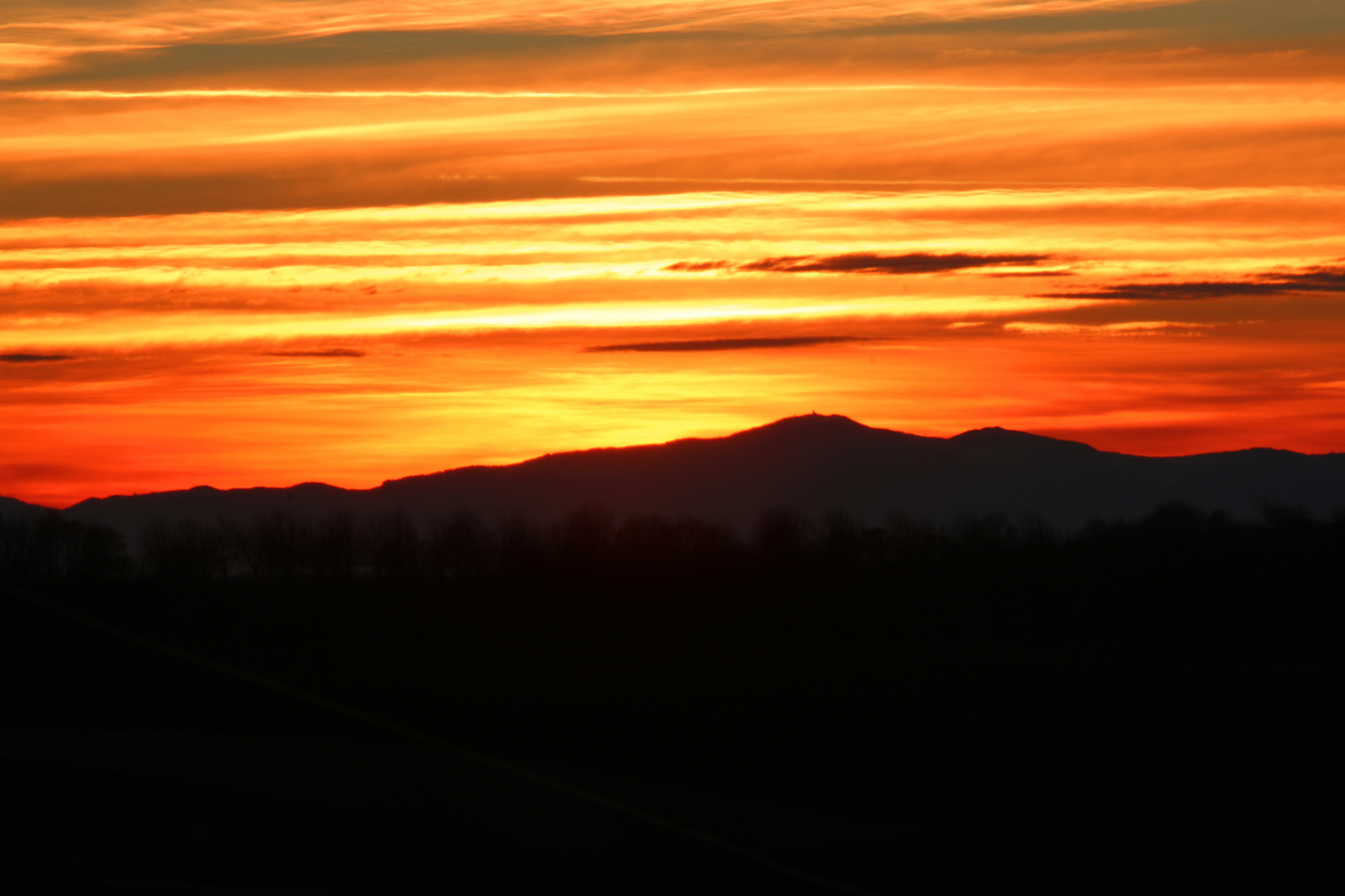 Toller Sonnenuntergang