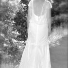 Tolles Brautkleid im Stil der 20iger Jahre