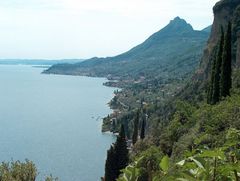 Tolles Panorama auf den Gardasee