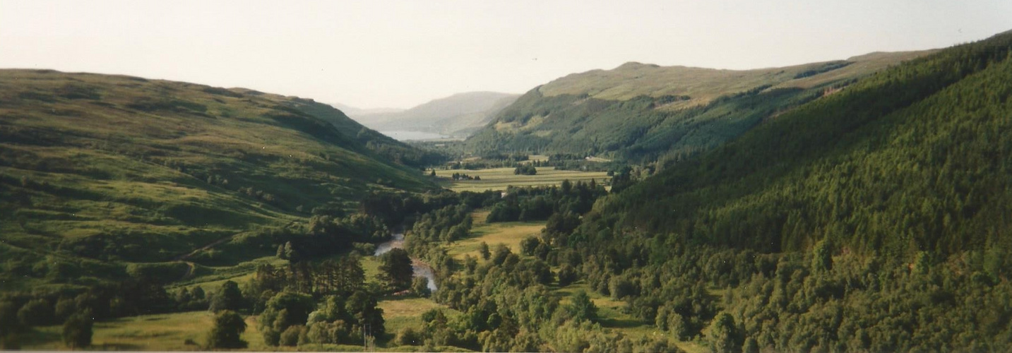 Tolles Tal in Schottland im Nord - Westen über Ullapool