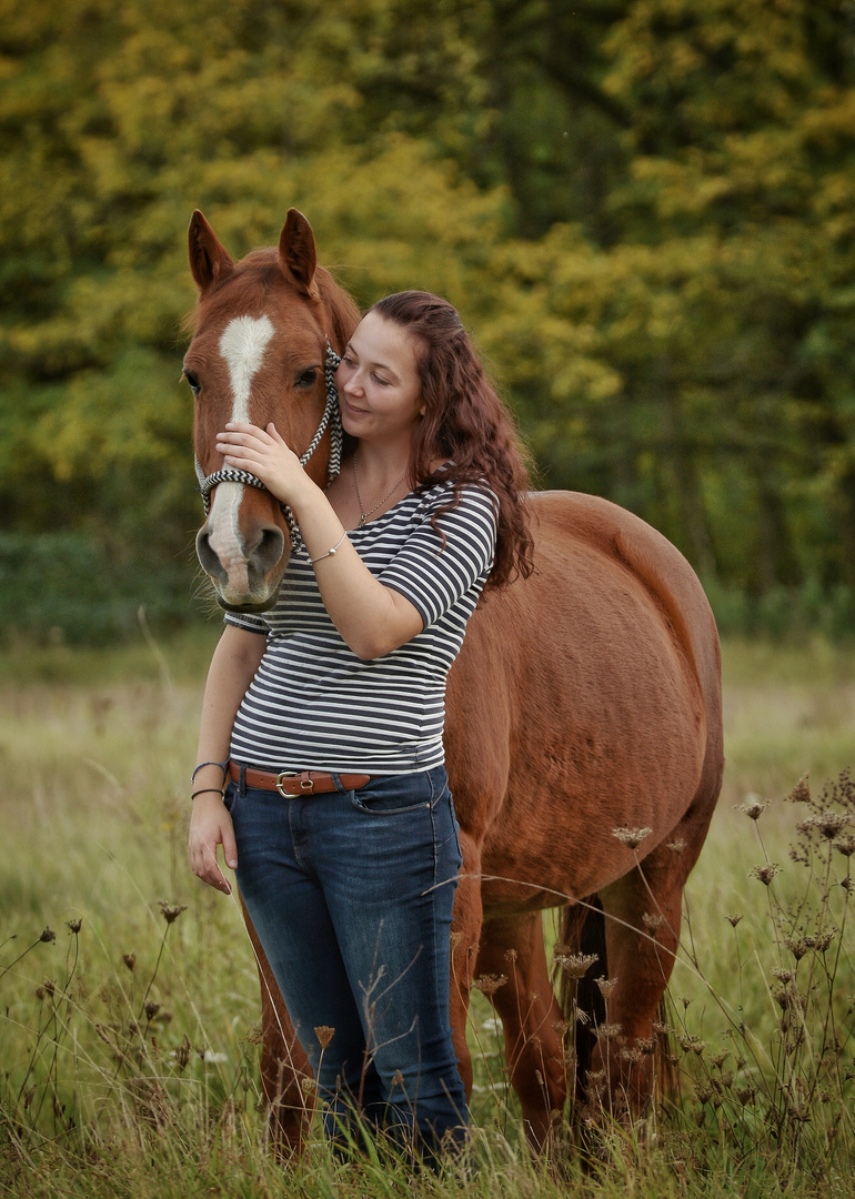 Tolles Team- Michelle und Fee