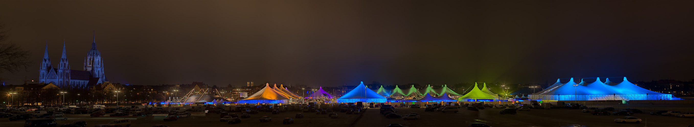 Tollwood 2007 - Panorama Megapixelwahn ...