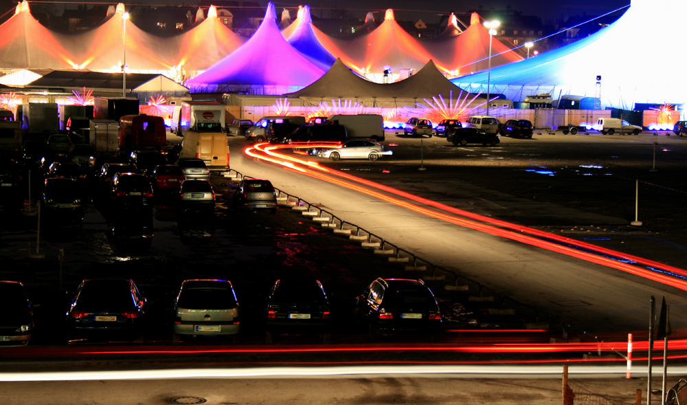 Tollwood auf der Theresienwiese in München