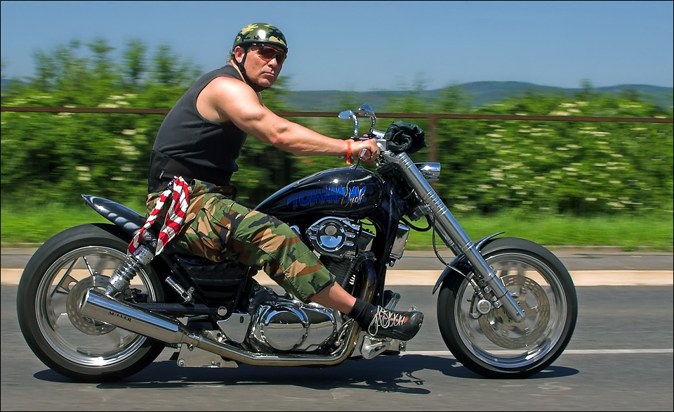 Tomahawk Cool Biker Foto Bild Autos Zweirader Motorrader Zweirader Bilder Auf Fotocommunity