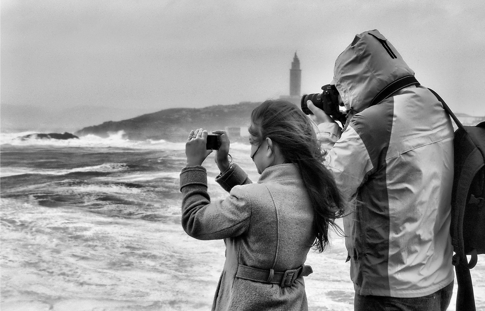 Tomando el temporal