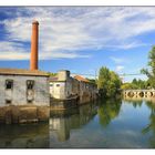 Tomar;  alte Industrielandschaft