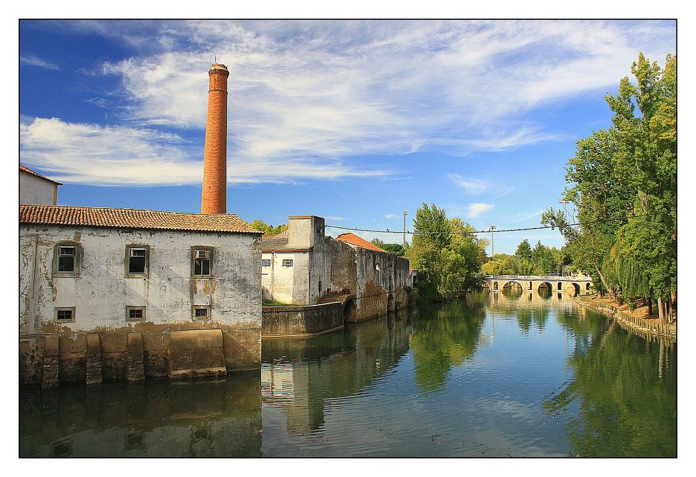 Tomar;  alte Industrielandschaft