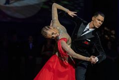 Tomas & Violetta Fainsil beim Standard Showtanz