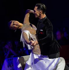 Tomas & Violetta Fainsil beim Standard Showtanz
