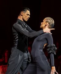 Tomas & Violetta Fainsil beim Standard Showtanz