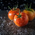 Tomate Im Regen