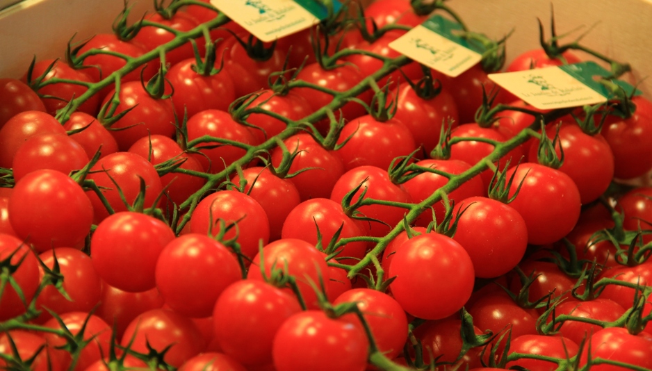 Tomaten am Markt La Boqueria - Barcelona - Spanien - Mai 2011