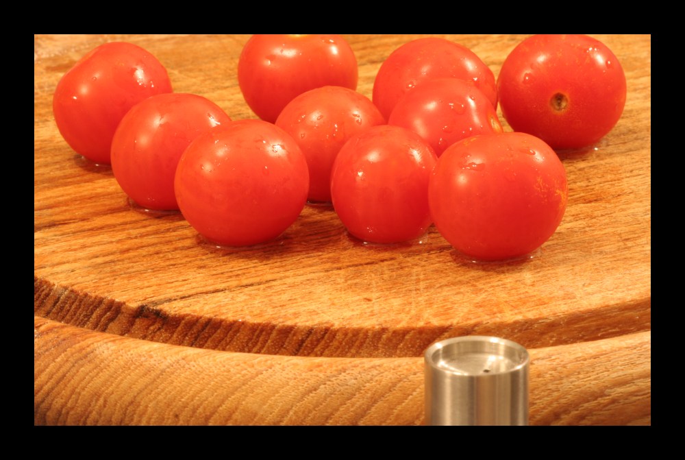 Tomaten gewaschen