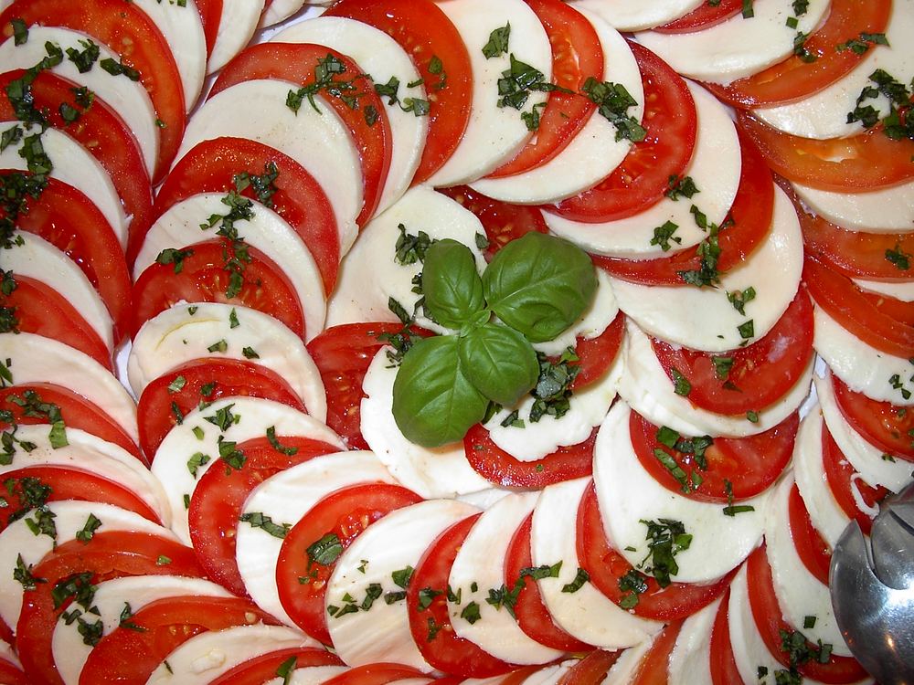 Tomaten-Mozarella-Vorspeise