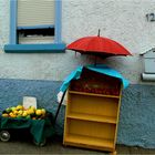 " Tomaten und Kürbisse zu verkaufen "