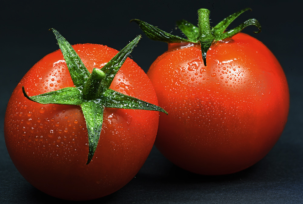 Tomaten vor den Augen