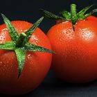 Tomaten vor den Augen