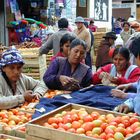 Tomatenhandel in Sucre