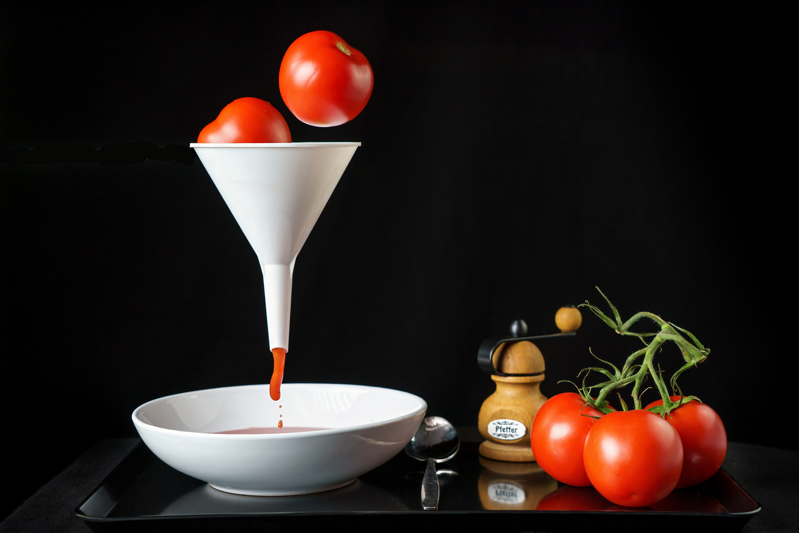 Tomatensuppenmaschine