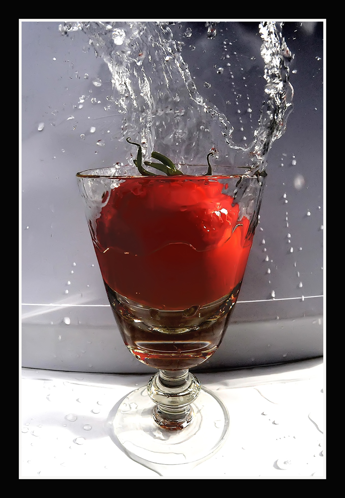 tomato splash (II)