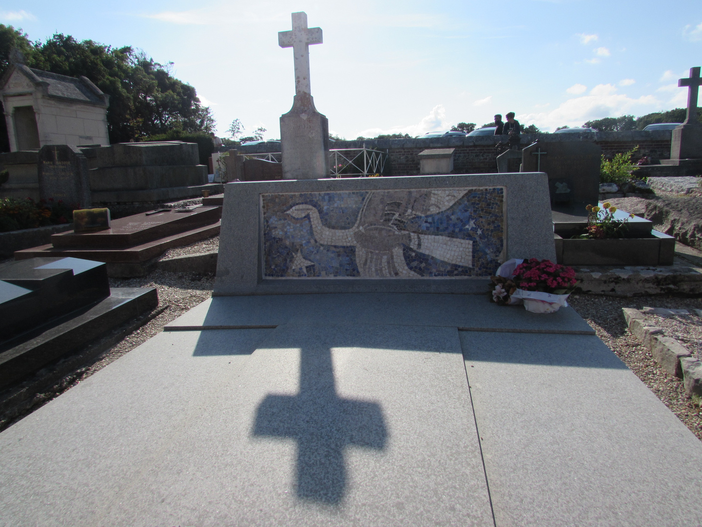 ..Tombe de G. Braque à Varengeville (76)