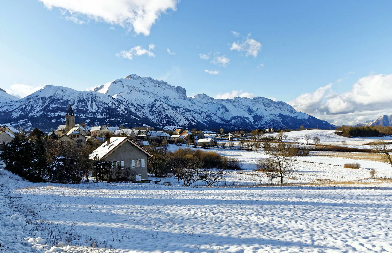 Tombe la neige...