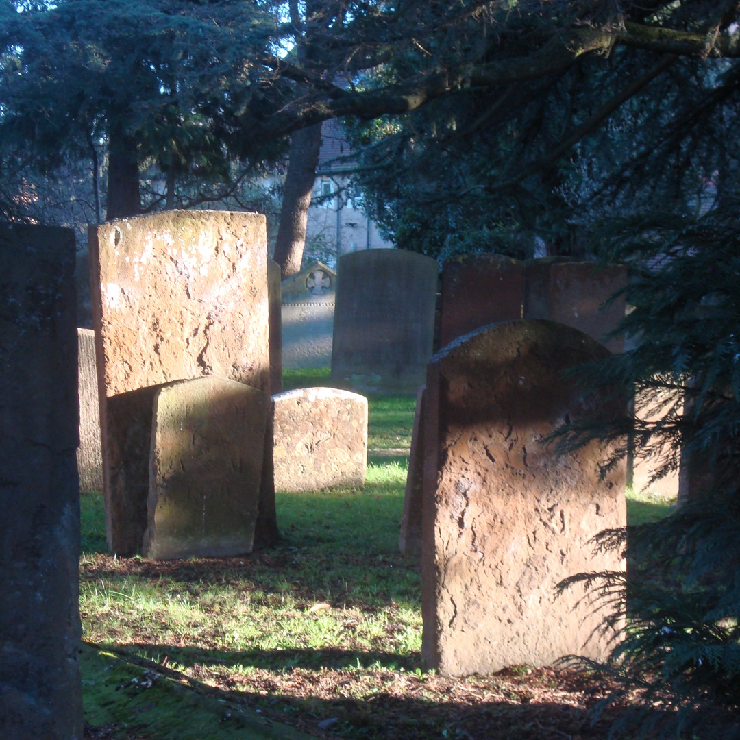 tombstones