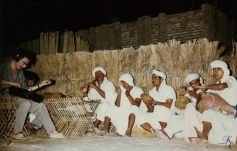 Tonbandaufnahme irgendwo in Algerien 1972