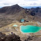 Tongariro Crossing , Emerald Lakes