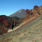 Tongariro, Red Crater und Ngauruhoe