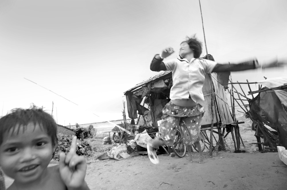 Tonle Sap, Boat People "on land", Harald Keller