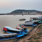 Tonlé Sap harbor Chong Khneas near Siem Reap