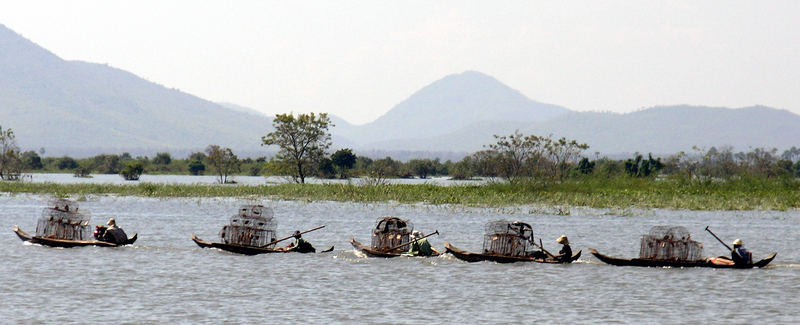 Tonle Sap Lake - Boats