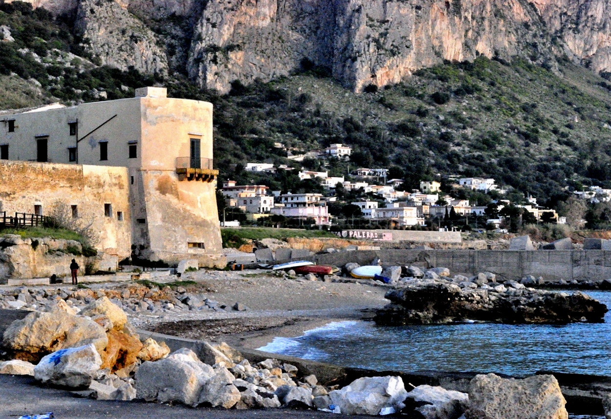 Tonnara Bordonaro, borgo di Vergine Maria (Palermo,Sicily).