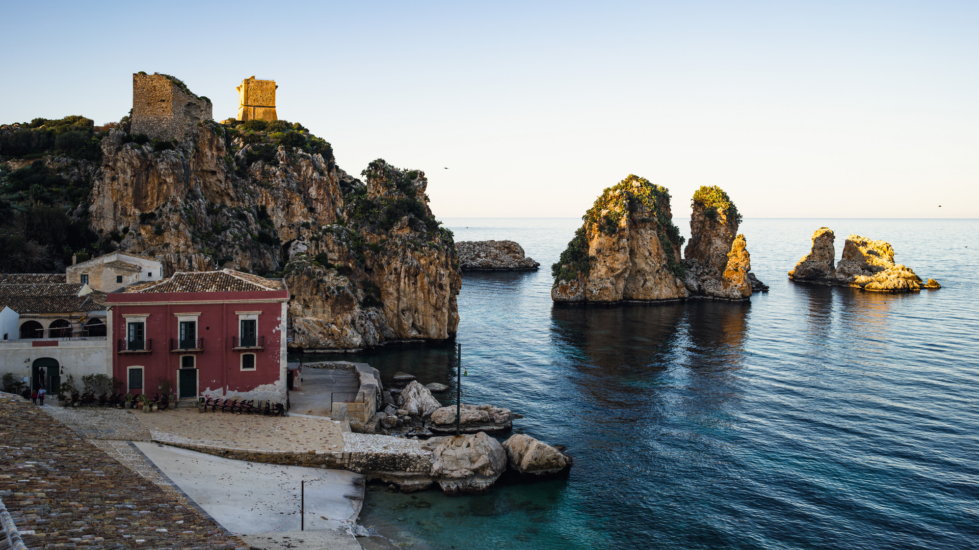 Tonnara di Scopello, Sizilien.