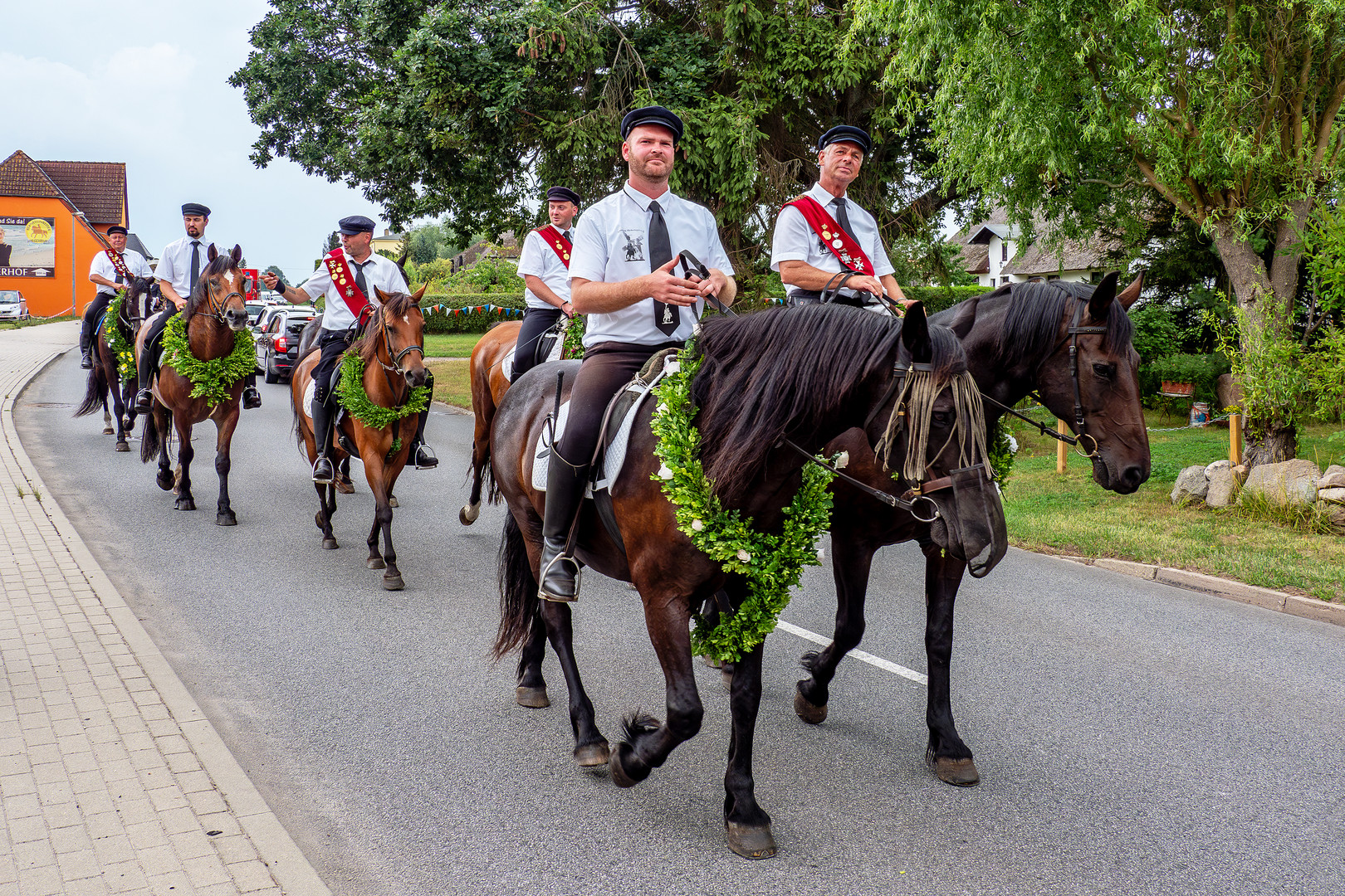 Tonnenabschlagen in Klockenhagen