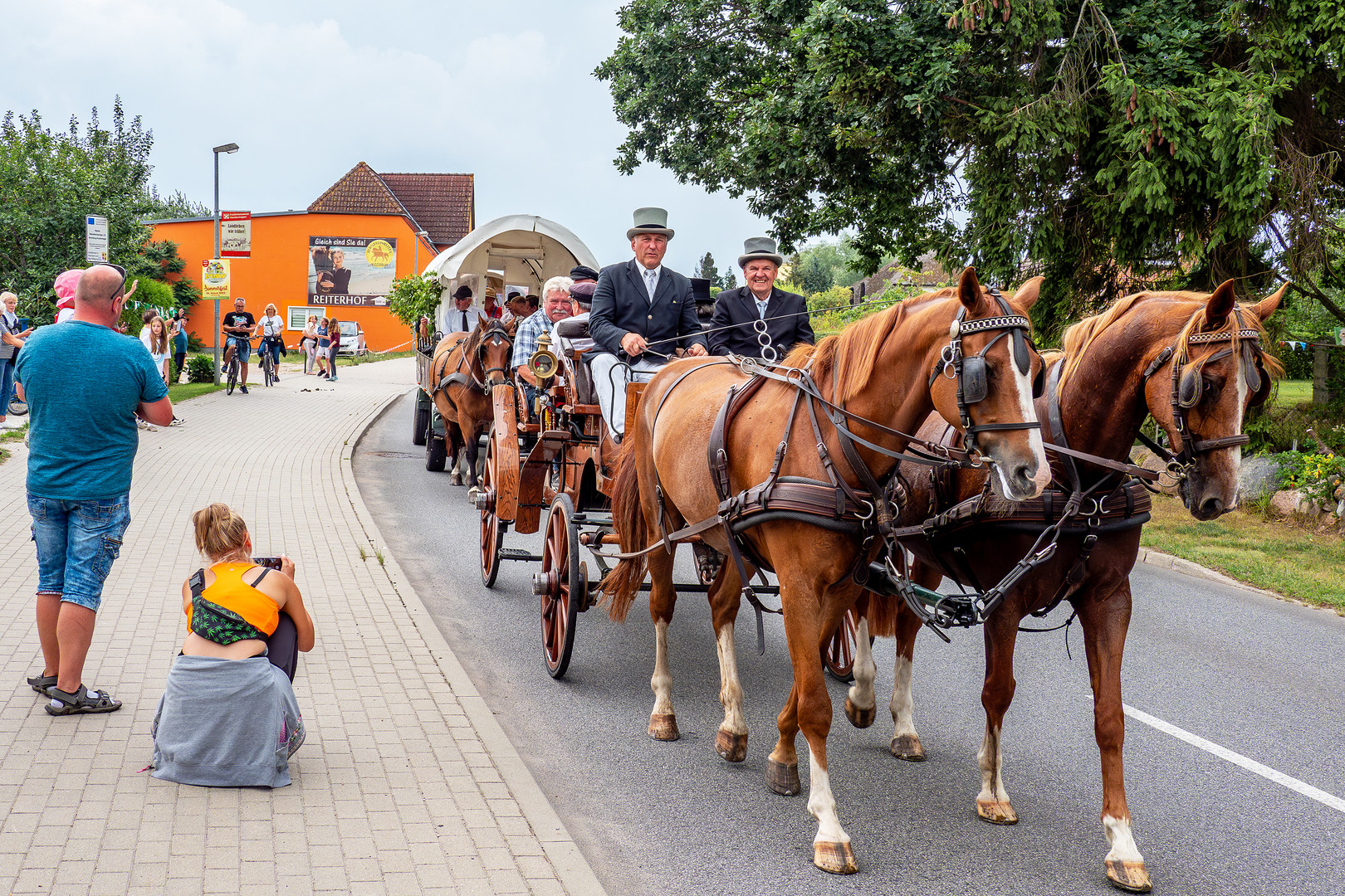 Tonnenabschlagen in Klockenhagen