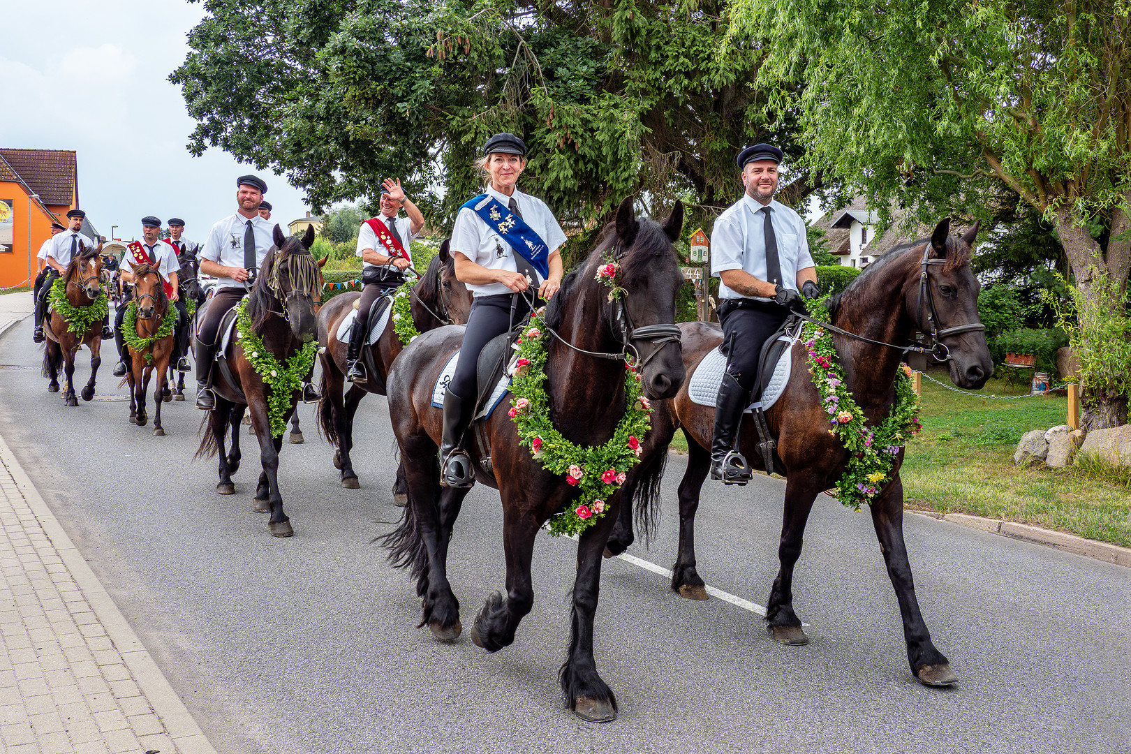 Tonnenabschlagen in Klockenhagen