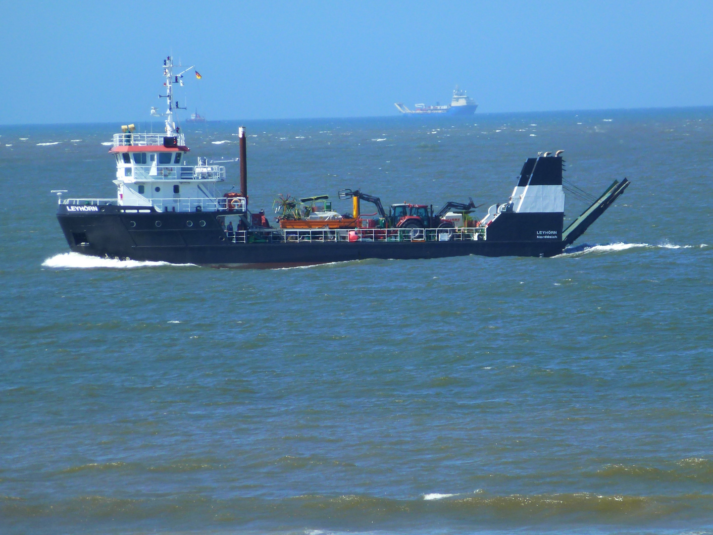 Tonnenleger vor Norderney