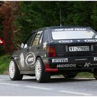 TOP CAR TEAM "Lucky" und Fabrizia Ponds im Lancia Delta HF Integrale 16V