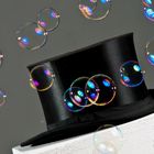 Top hat meets bubbles