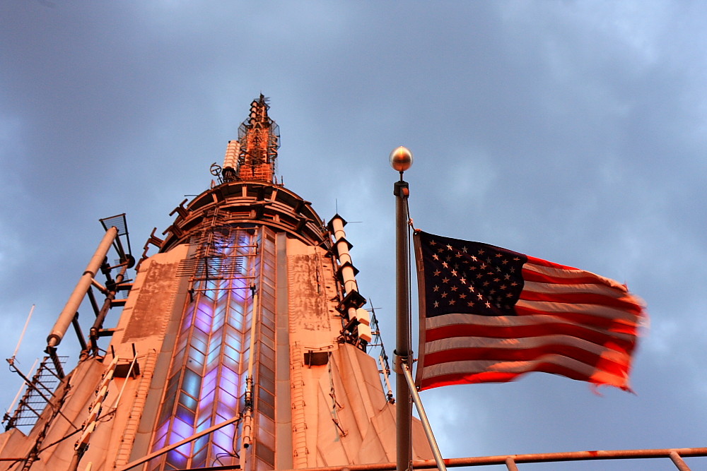 Top of Empire State Building.