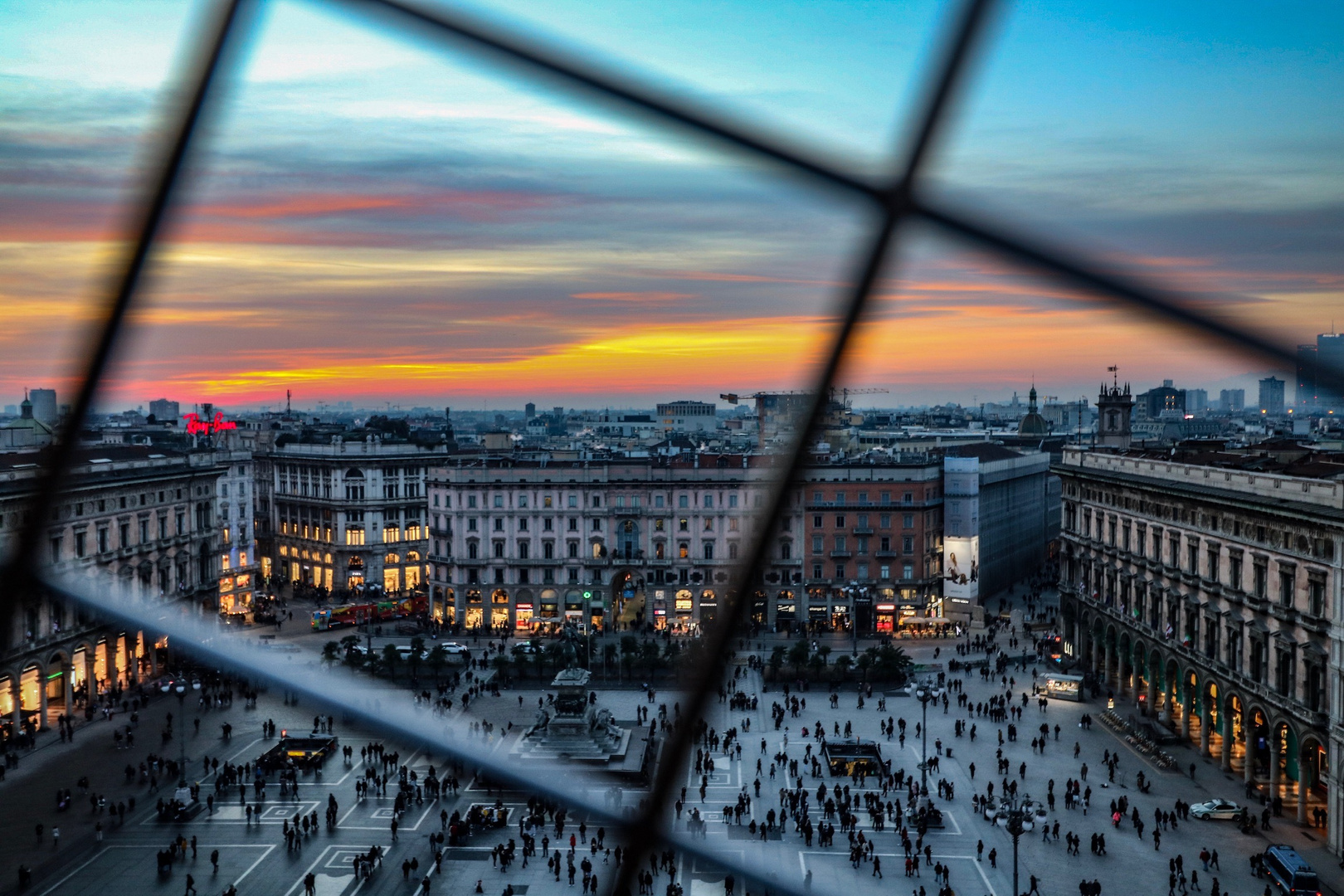 Top of Milano Cathedral