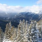 Top of Sulphur Mountain view, Banff, Canada