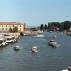 Top of the Grand Canal. Venice.