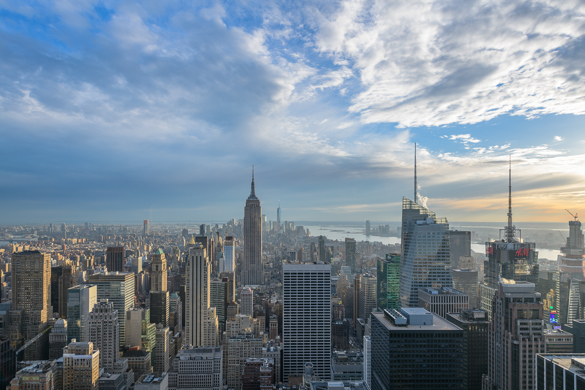 Top of the Rock , Blick 