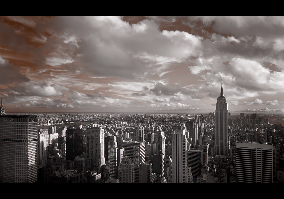 ~ Top of the Rock " IRrer Blick  " ~