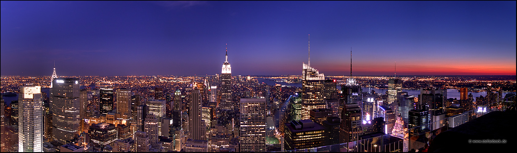 Top Of The Rock Later, New York City Serie XXIV