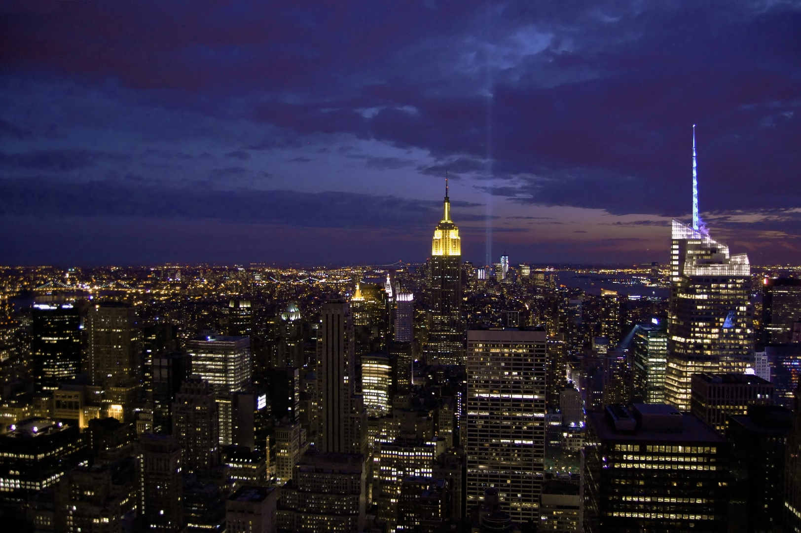 Top of the Rock @ night